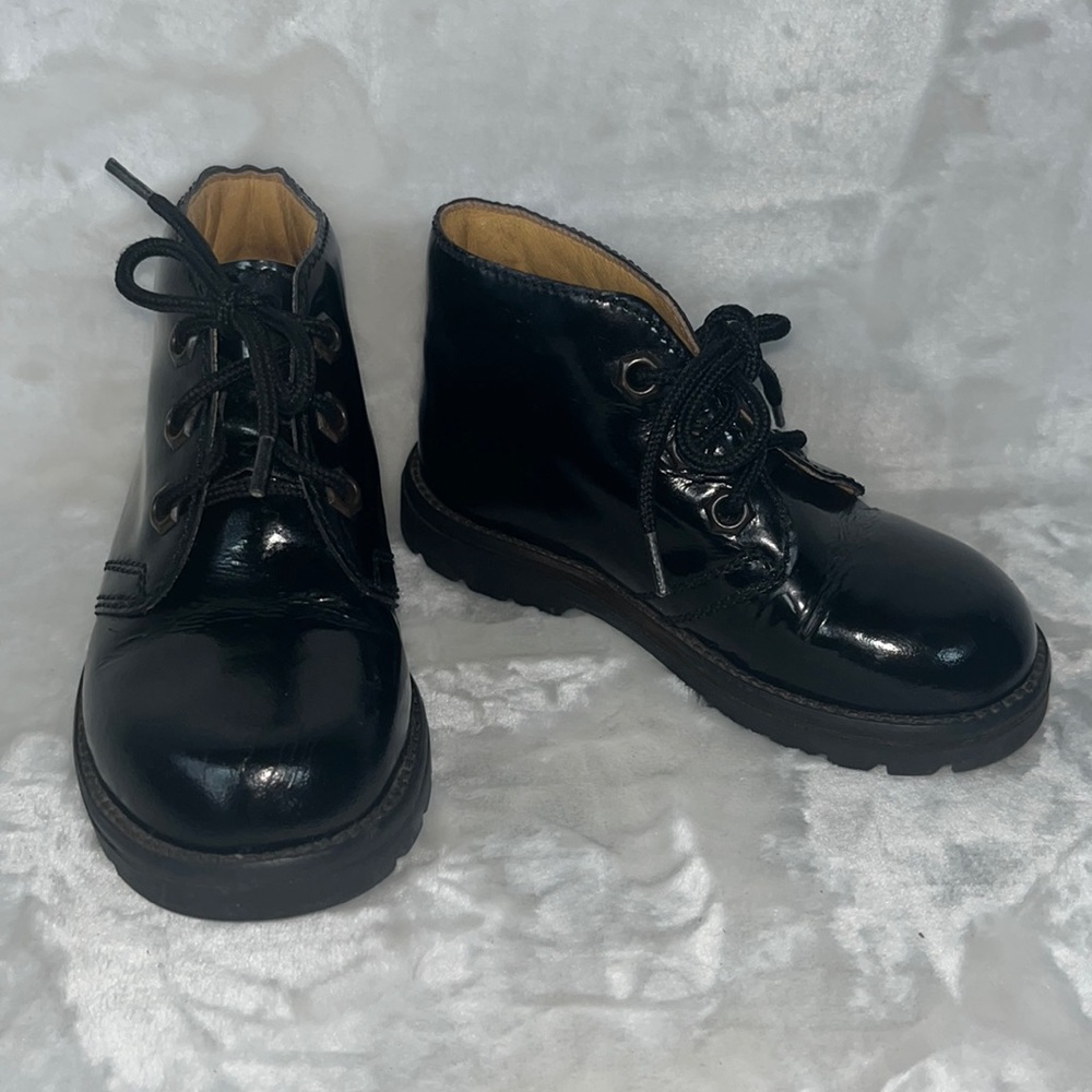 ✅Elefanten Black Dress Shoes size 24 months unisex - Picture 7 of 7